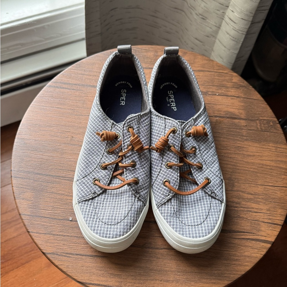 Sperry Top-Sider Crest Vibe Mini Check Sneakers